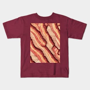 Isometric bacon art. Kids T-Shirt